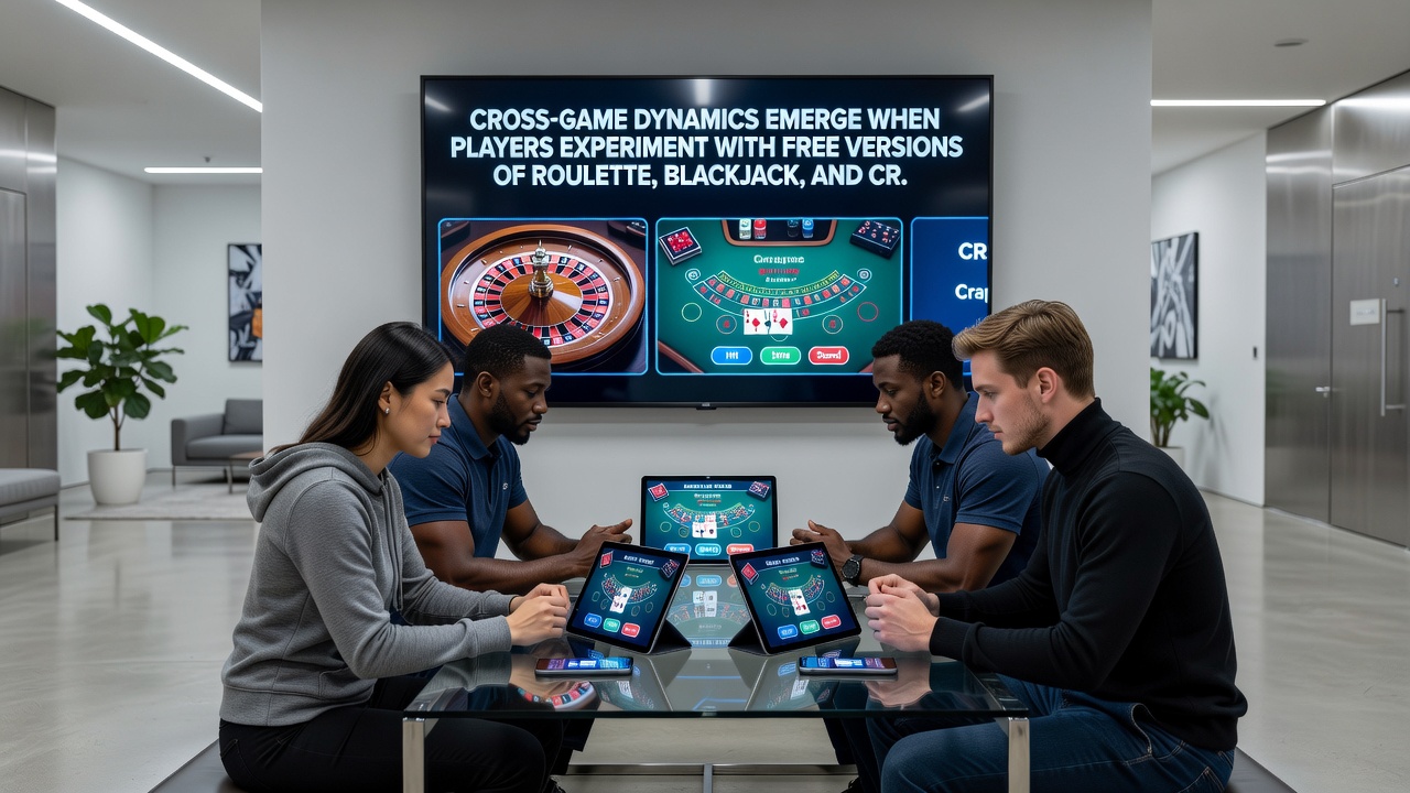 Analyse von Kreuzspiel-Dynamiken in Gratisversionen von Roulette, Blackjack und Craps