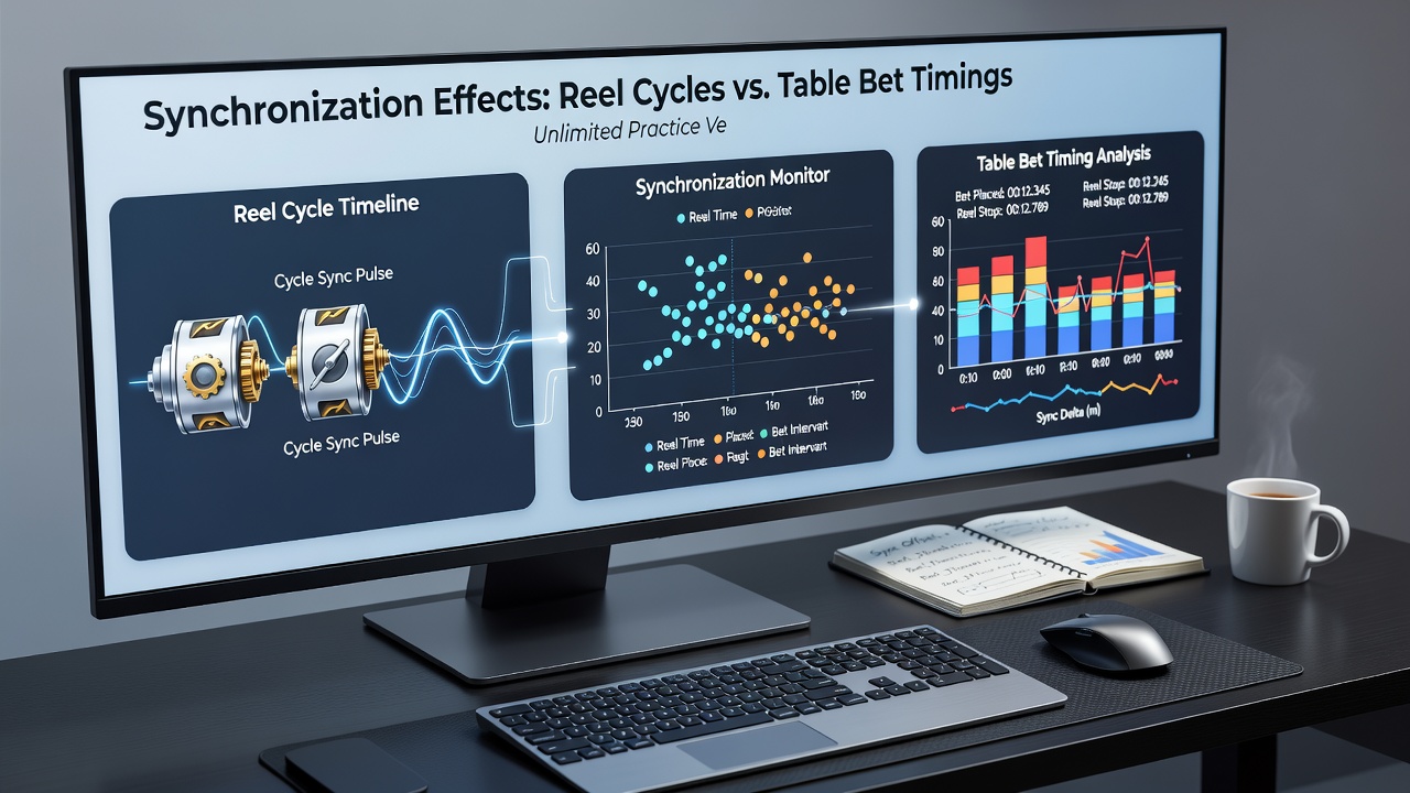 Synchronisierte Timing-Muster in Video Poker und Dice Game Demos