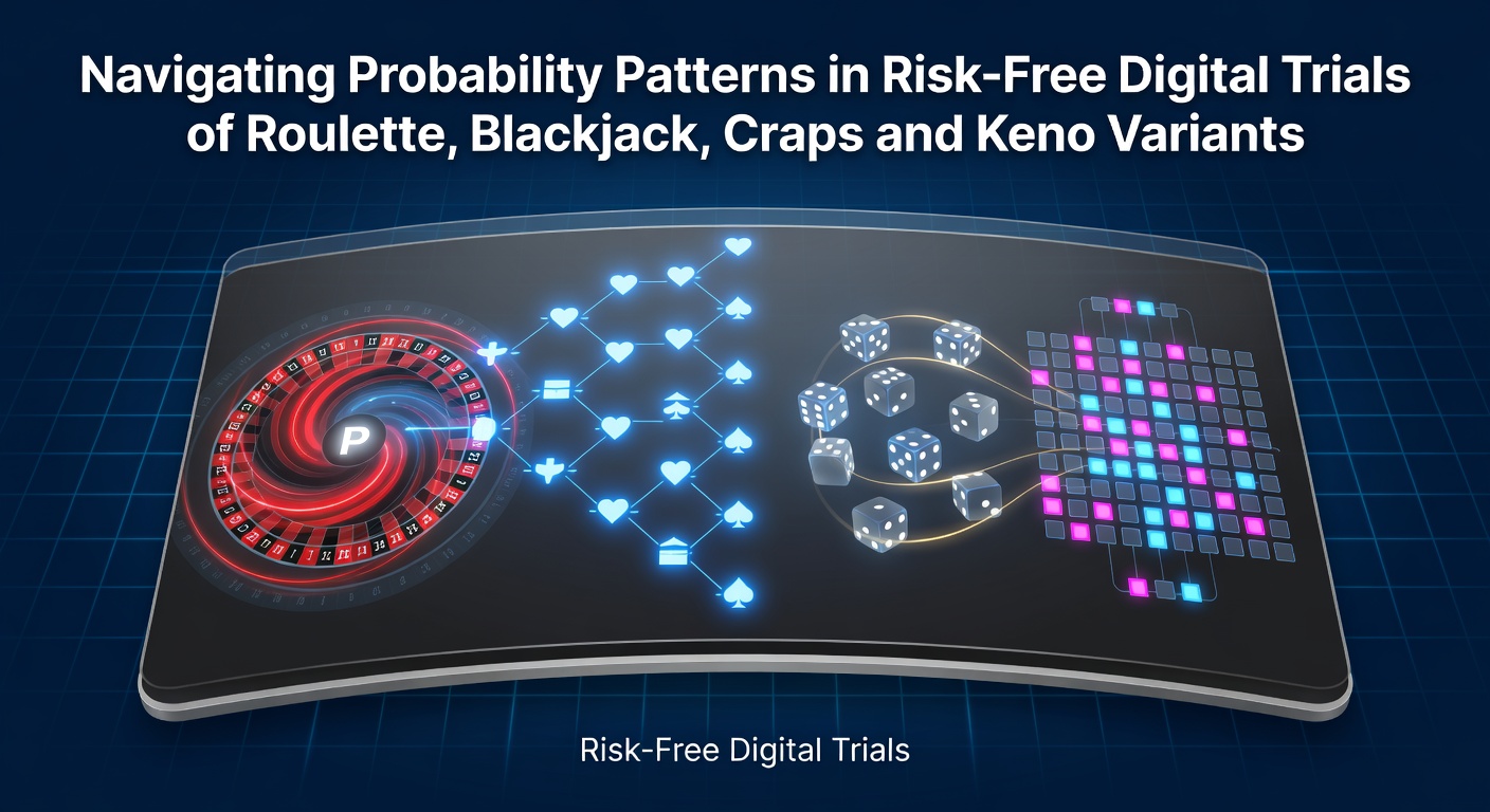 Digitale Simulationen zeigen Wahrscheinlichkeitsmuster in Roulette, Blackjack, Craps und Keno ohne finanzielles Risiko