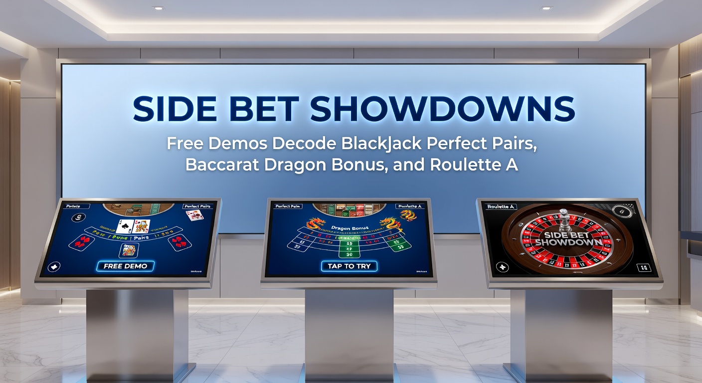 Baccarat-Tisch mit Dragon Bonus Side Bet, leuchtende Drachen-Symbole und Stapel von Chips unter dramatischem Licht