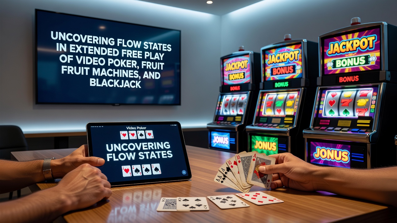 Analyse von Flow-Zuständen in Freispiel-Tests mit Fruchtmaschinen und Blackjack