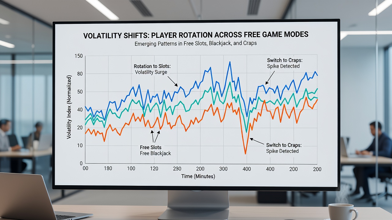 Analyse von Spielerrotationen und resultierenden Volatilitätsänderungen in Demo-Spielen